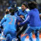 India women cricket celebration