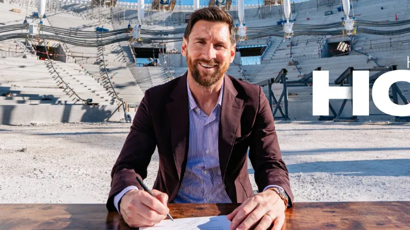 Lionel Messi signed new contract with Inter Miami