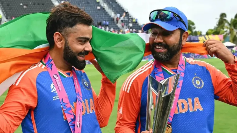 Rohit Sharma and Virat Kohli