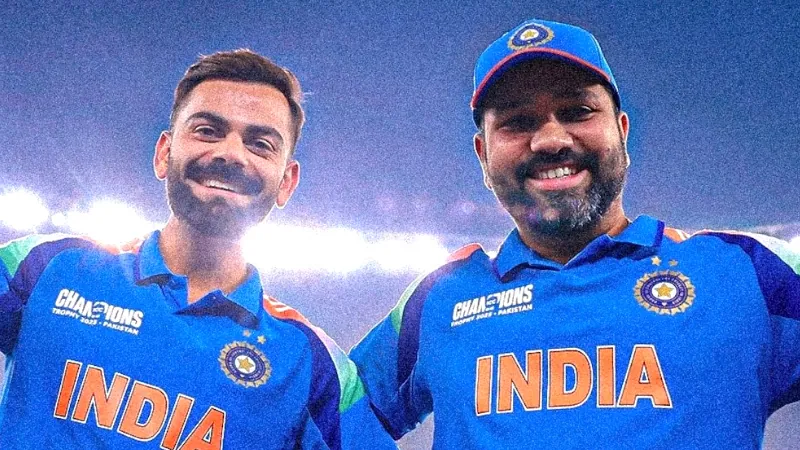 Virat Kohli and Rohit Sharma