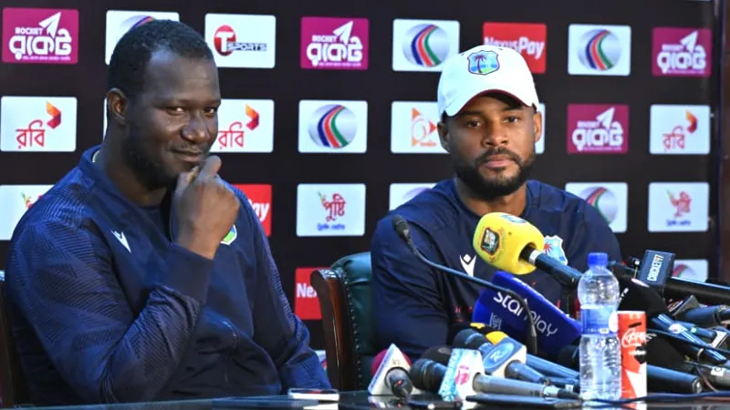 West Indies coach Dren Sami