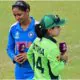 Harmanpreet Kaur and Fatima Sana
