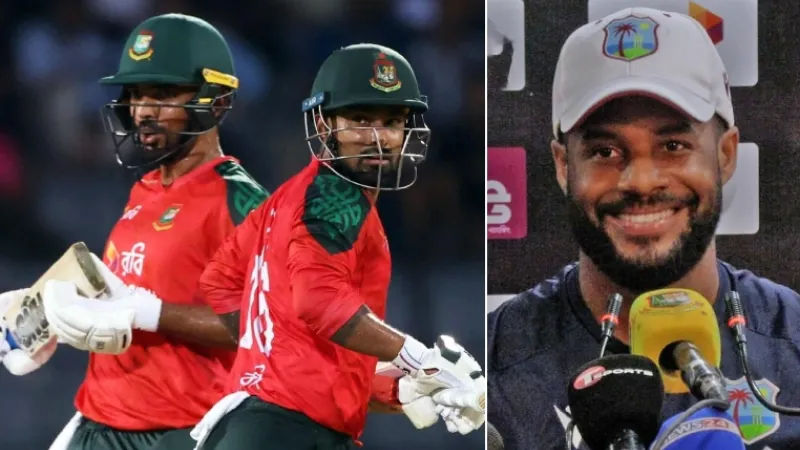 Shai Hope praises Bangladesh batters ahead of the T20 series.