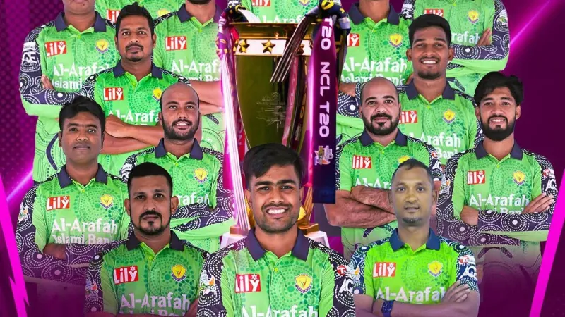 Rangpur crowned NCL T20 champions for the second time in a row.