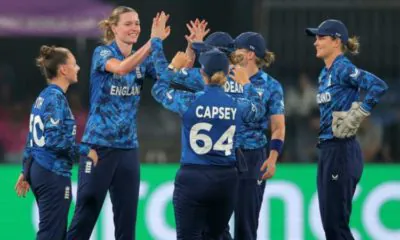 England reach the semifinals after a dramatic 4-run win over India