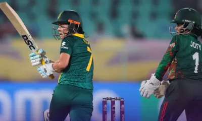 In a thrilling match, Bangladesh lost to South Africa in the final over.