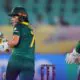 In a thrilling match, Bangladesh lost to South Africa in the final over.
