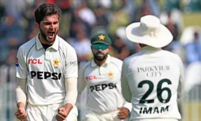 Pakistan fought back late with two quick Proteas wickets.
