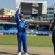 Bangladesh opt to bat after winning the toss; Saif makes his debut.