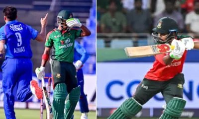 After the dismissals of Shanto and Saif, Miraz and Hridoy are taking Bangladesh forward.