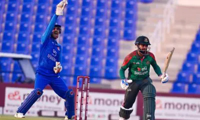 Batting failure leaves Bangladesh with a small total; a tough challenge ahead for the bowlers.