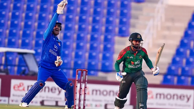 Batting failure leaves Bangladesh with a small total; a tough challenge ahead for the bowlers.