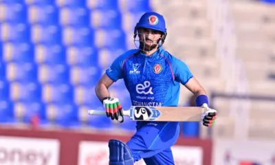 Afghan cricketer fined for throwing his bat