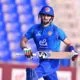 Afghan cricketer fined for throwing his bat