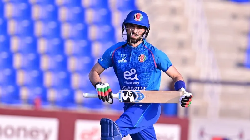 Afghan cricketer fined for throwing his bat
