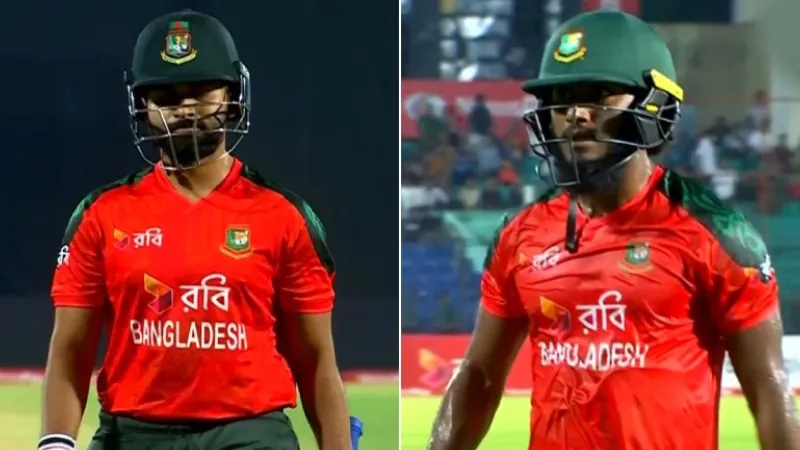 Zakir and Shamim fail again, Bangladesh lose despite Tanzid’s fifty