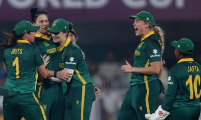 South Africa reach the World Cup final for the first time after defeating England.