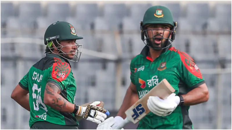 সৌম্য সরকার ও সাইফ হাসান