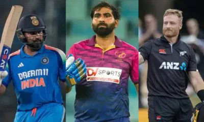 রোহিত শর্মা, মোহাম্মদ ওয়াসিম ও মার্টিন গাপটিল