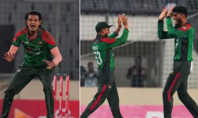 After Nasum’s three wickets, Rishad strikes twice in one over.