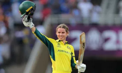 Australia set the record for the most centuries in a single Women's World Cup.