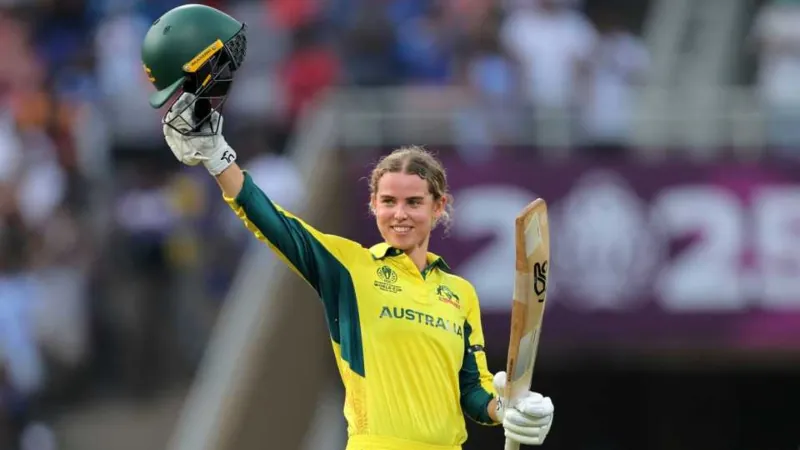 Australia set the record for the most centuries in a single Women's World Cup.