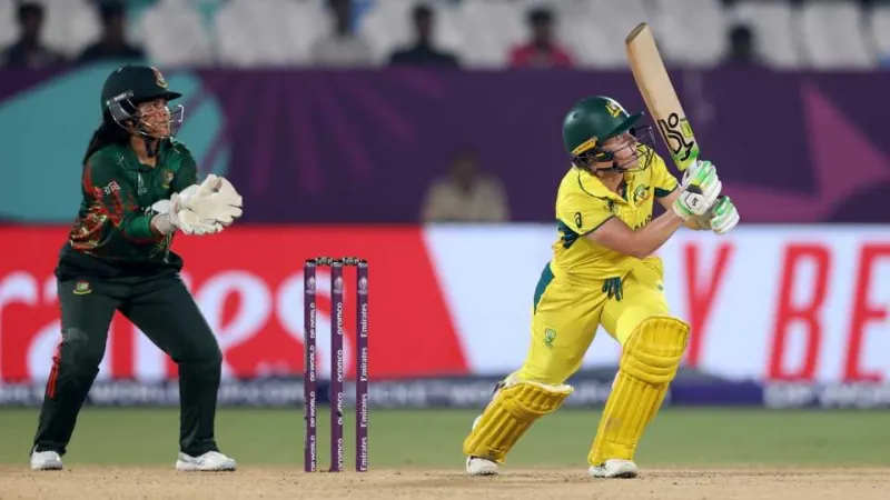 Bangladesh suffer a 10-wicket defeat against Australia.