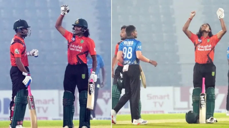 In a dramatic match, Khulna reached the final on the back of Youth World Cup winner Abhishek’s batting.
