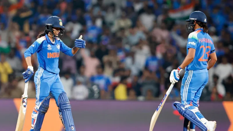 Jemimah Rodrigues and Harmanpreet Kaur