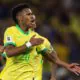 Brazil strike twice in the first half against South Korea.