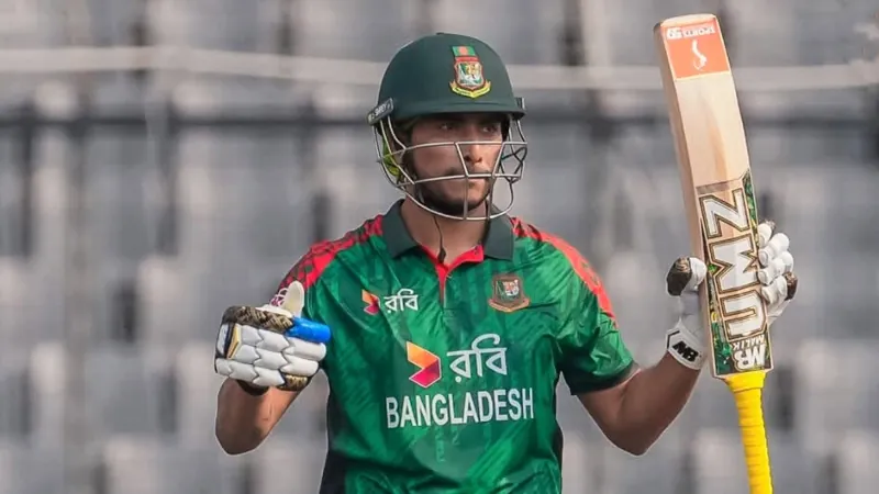 The reason Soumya Sarkar is not in the T20 squad against West Indies.
