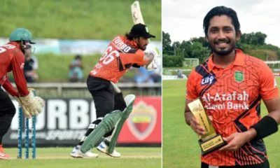 Bijoy guided Khulna to a hat-trick of wins and was named Player of the Match.