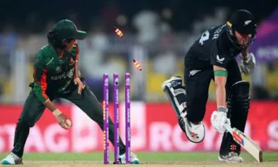 New Zealand set a target of 228 runs for Bangladesh.