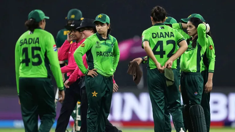 Pakistan end their 2025 World Cup campaign without a single win.