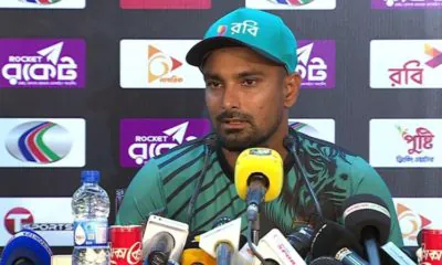 After the defeat, Liton blamed dew and poor fielding.