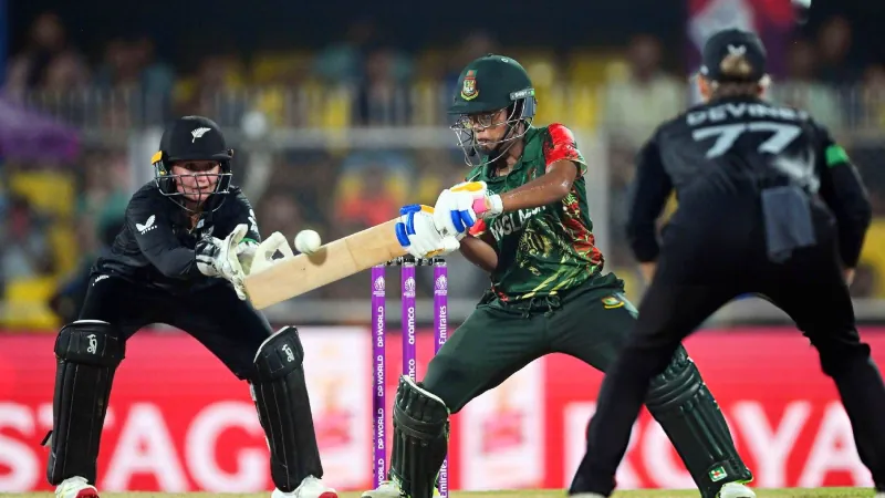 Batters fail against New Zealand, Bangladesh suffer heavy defeat