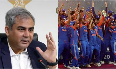 মহসিন নাকভি ও ভারত ক্রিকেট দল