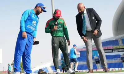 Bangladesh to field after losing the toss; Mustafiz and Rishad return to the lineup.