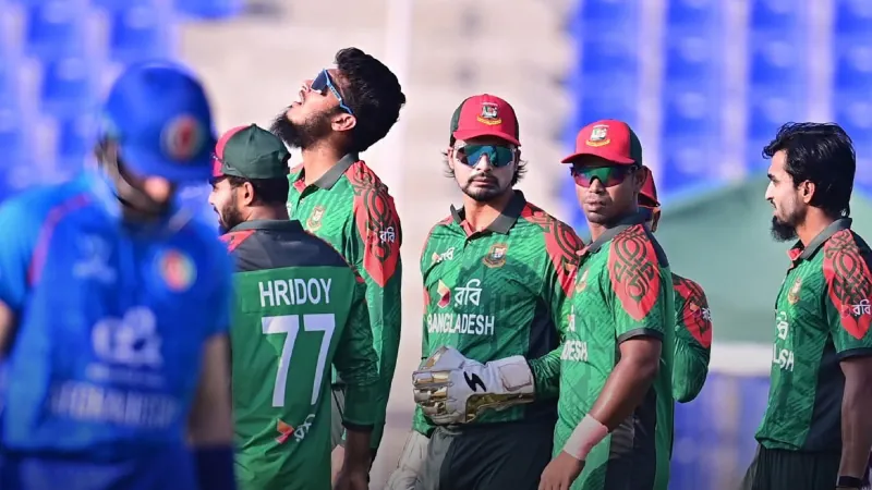 Afghanistan lose four wickets before reaching 100 as spinners weave their magic