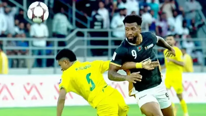 Bashundhara Kings lose to Omani club despite taking the lead.