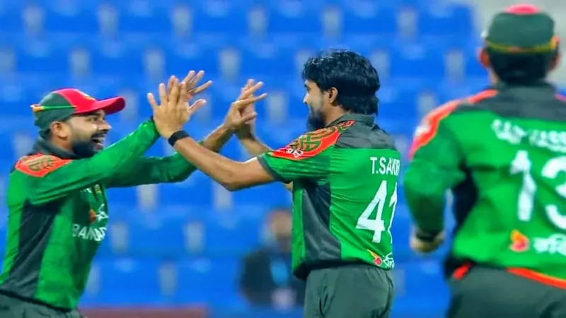 Brilliant bowling from Bangladesh — Afghanistan bundled out before reaching 200.