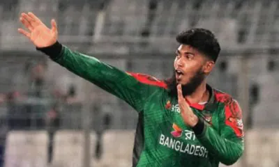 Rishad sets multiple records with a six-wicket haul.