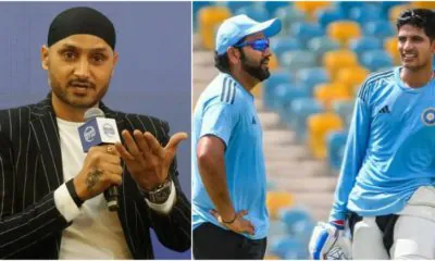 harbhajan singh shubman gill rohit sharma (1)