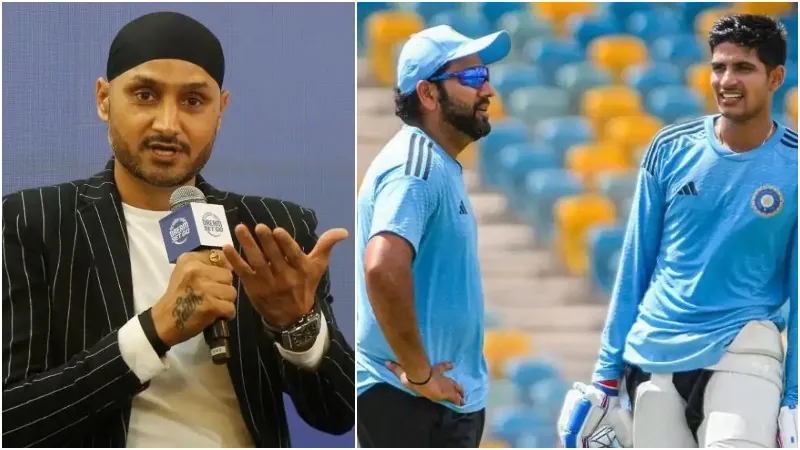harbhajan singh shubman gill rohit sharma (1)