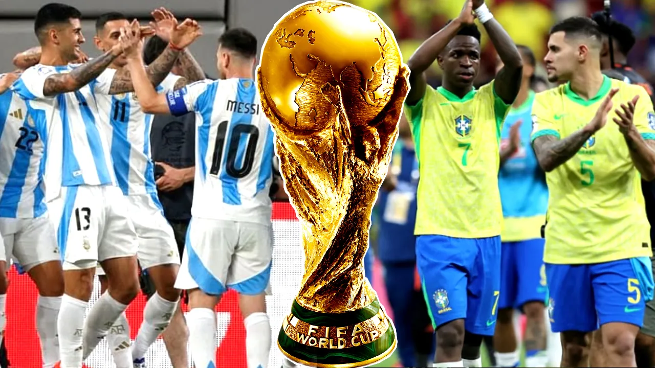 Argentina and Brazil in World Cup