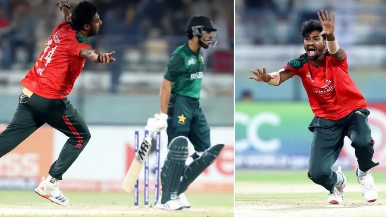 Bangladesh restricted Pakistan to a low score in the final.