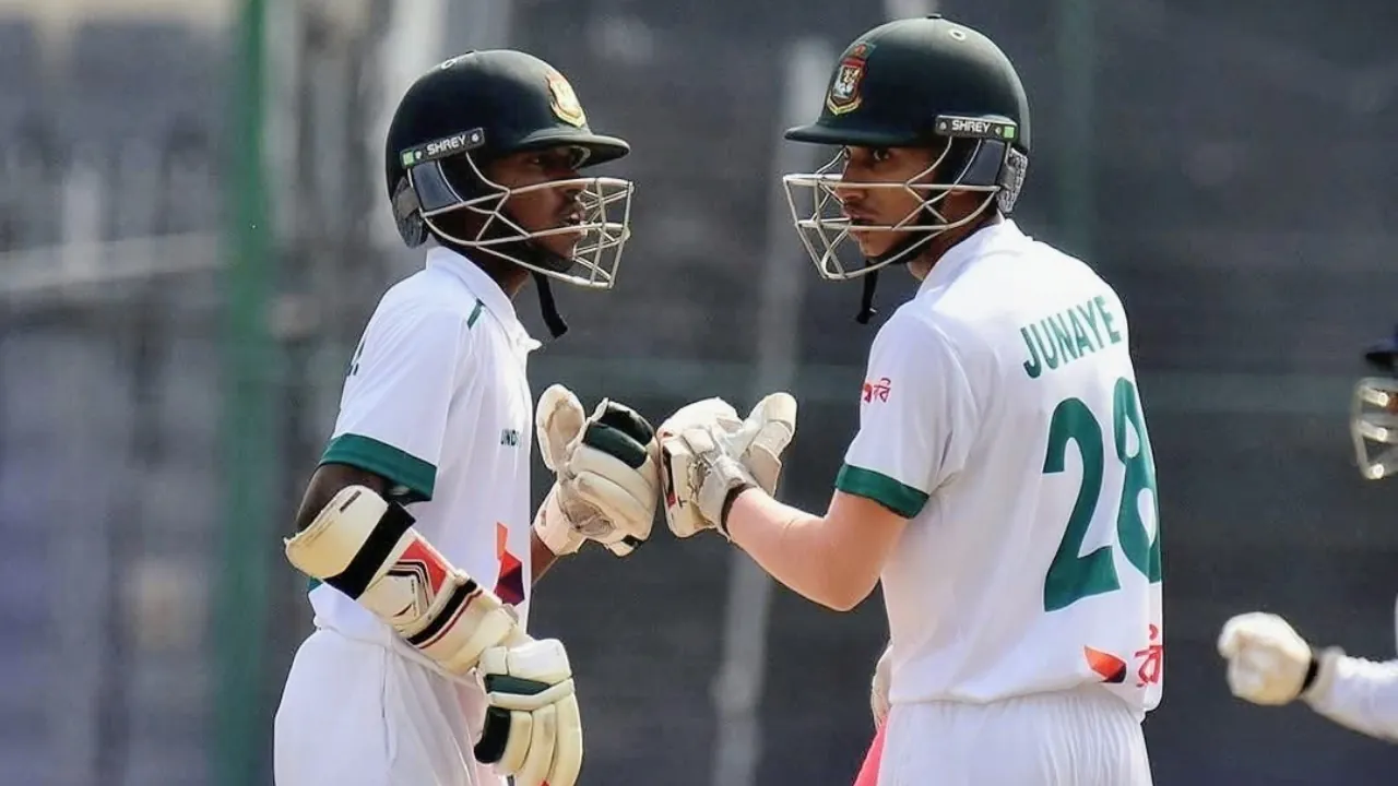 Bangladesh take a big lead against Sri Lanka in Mirpur.