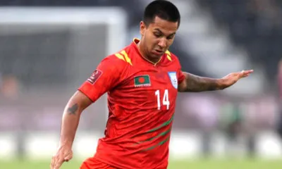 Bangladeshi defender Tariq Kazi