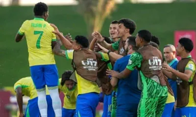 Brazil u17 team in world cup