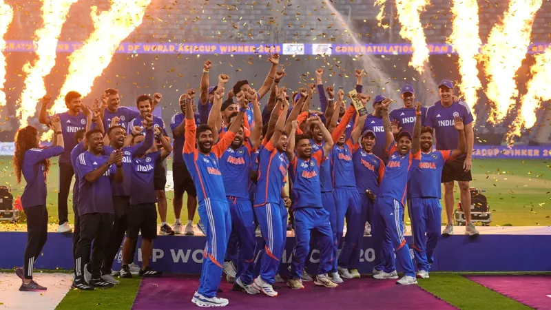 India celebrate
